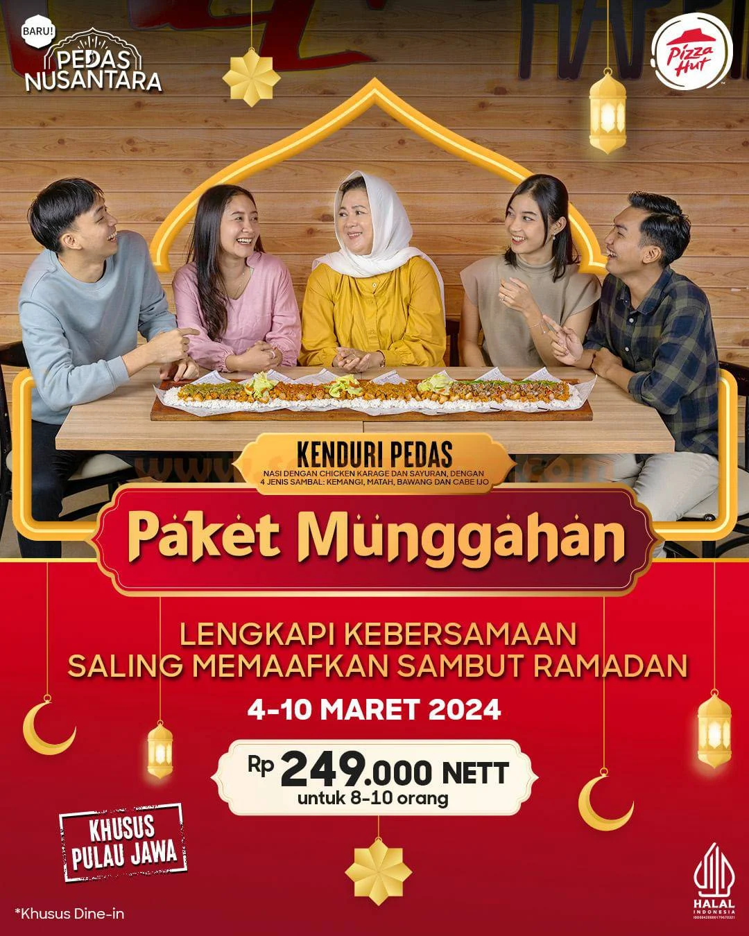 Promo PIZZA HUT Sambut RAMADAN Periode 4 - 10 Maret 2024